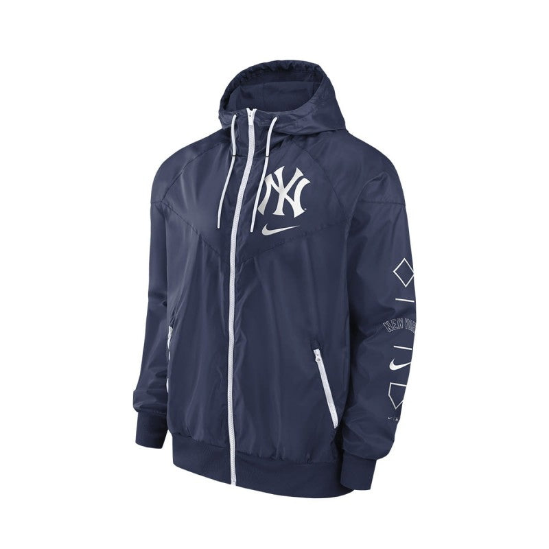 Nike MLB Men's Team Runner Windrunner Jacket New York Yankees