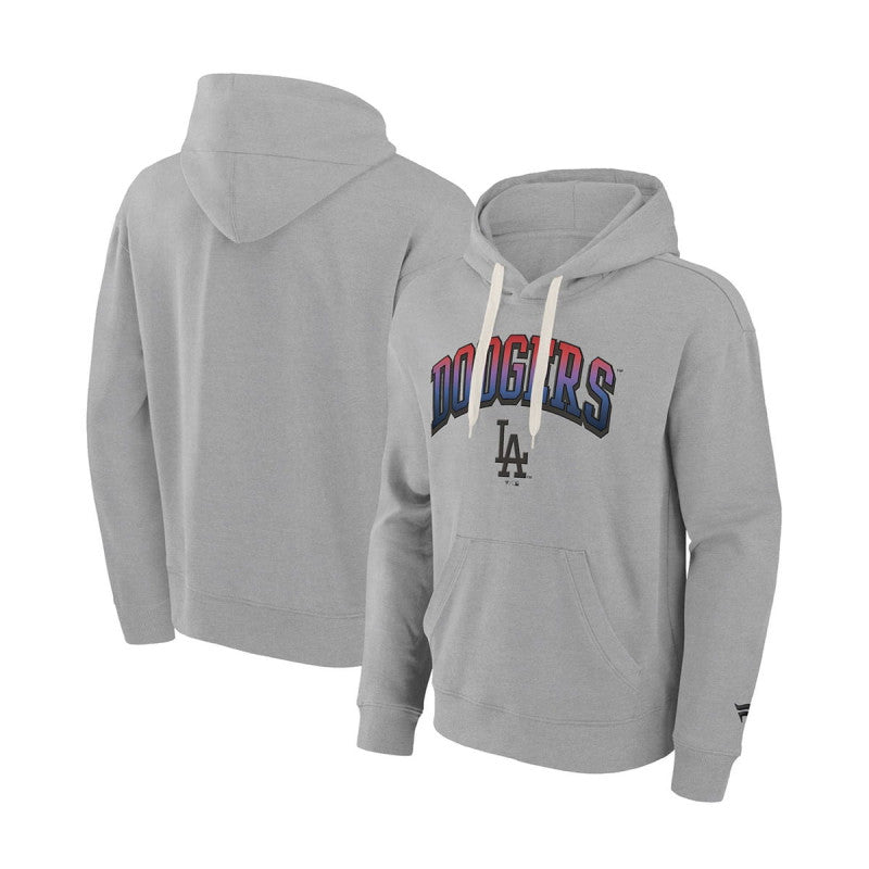 Fanatics MLB Sweatshirt Gradient Fleece Pullover Hoodie Los Angeles Dodgers