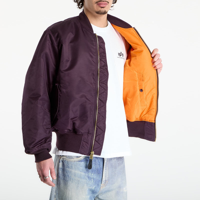 Alpha Industries MA-1 Heritage Bomber Plum
