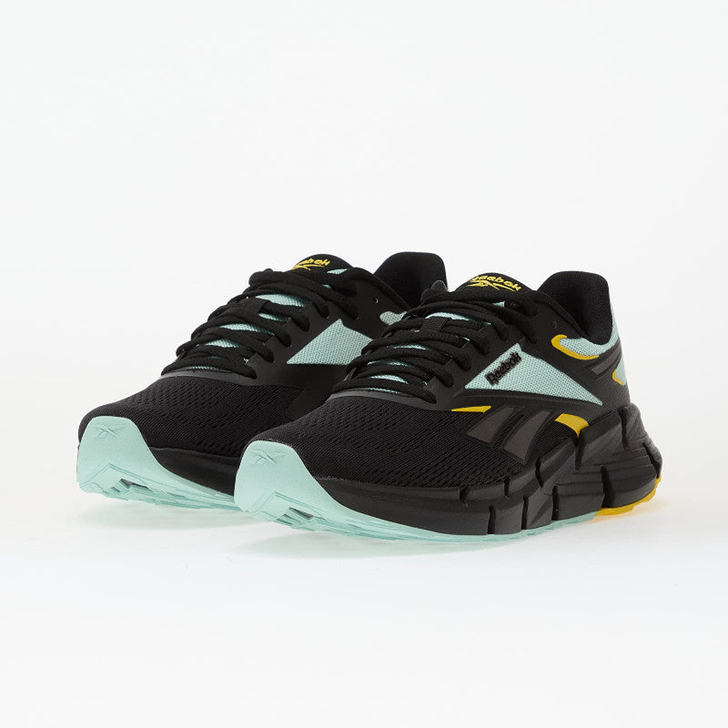 Reebok Zig Dynamica 6 Core Black/ Glitch Aqua/ Golden Haze