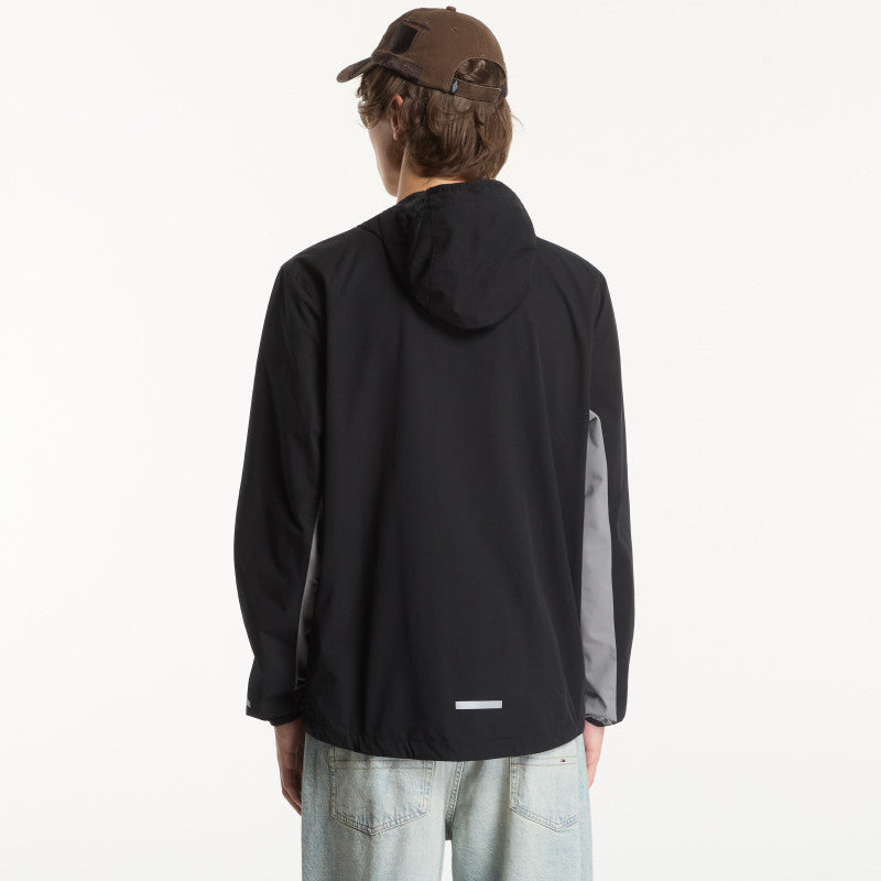 Wiatrówka Reebok ID Lightweight Windbreaker Black/ Grey 4