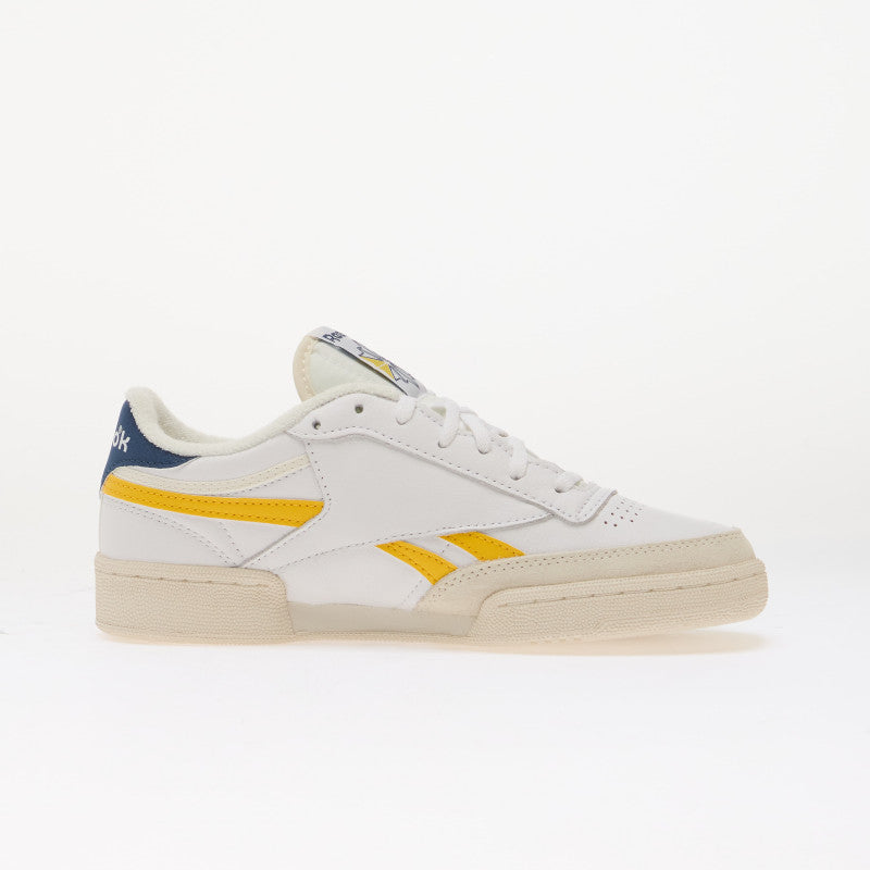 Reebok Club C Revenge Ftwr White/ Always Yellow/ Batik Blue