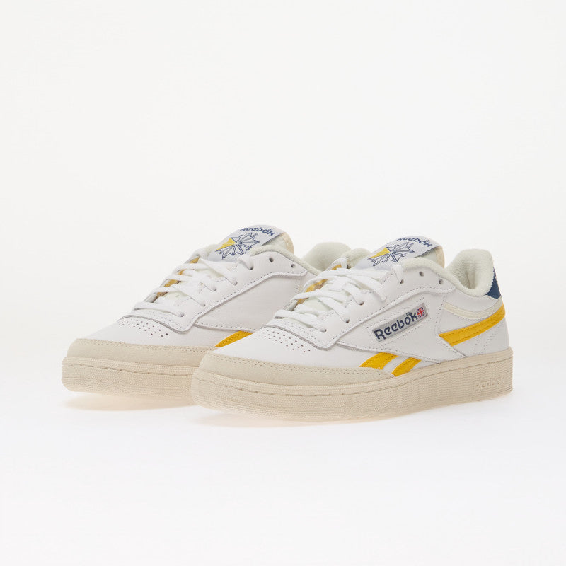 Reebok Club C Revenge Ftwr White/ Always Yellow/ Batik Blue