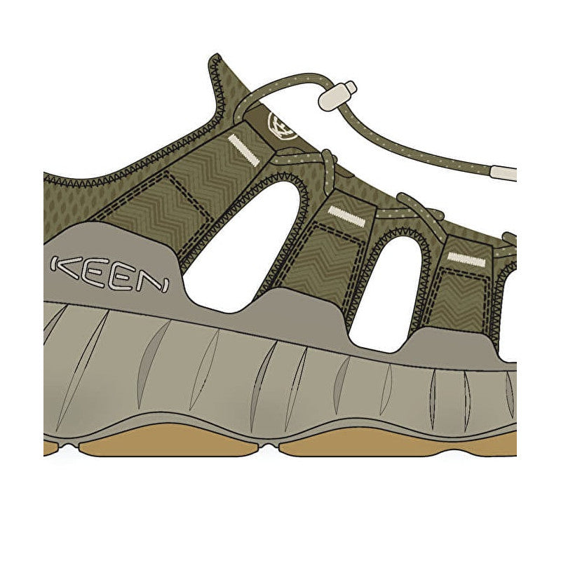KEEN Hyperport H2 Martini Olive/ Plaza Taupe