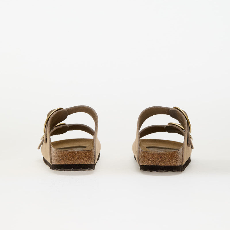 Birkenstock Arizona Big Buckle Nubuk Leather Sandcastle