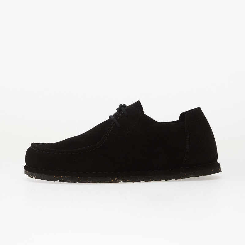 Birkenstock Utti Lace Suede Leather Black