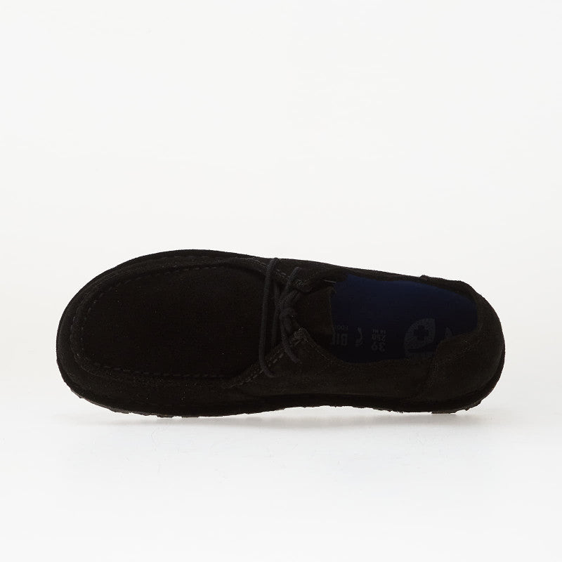 Birkenstock Utti Lace Suede Leather Black