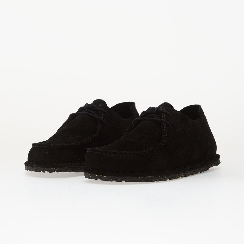 Birkenstock Utti Lace Suede Leather Black