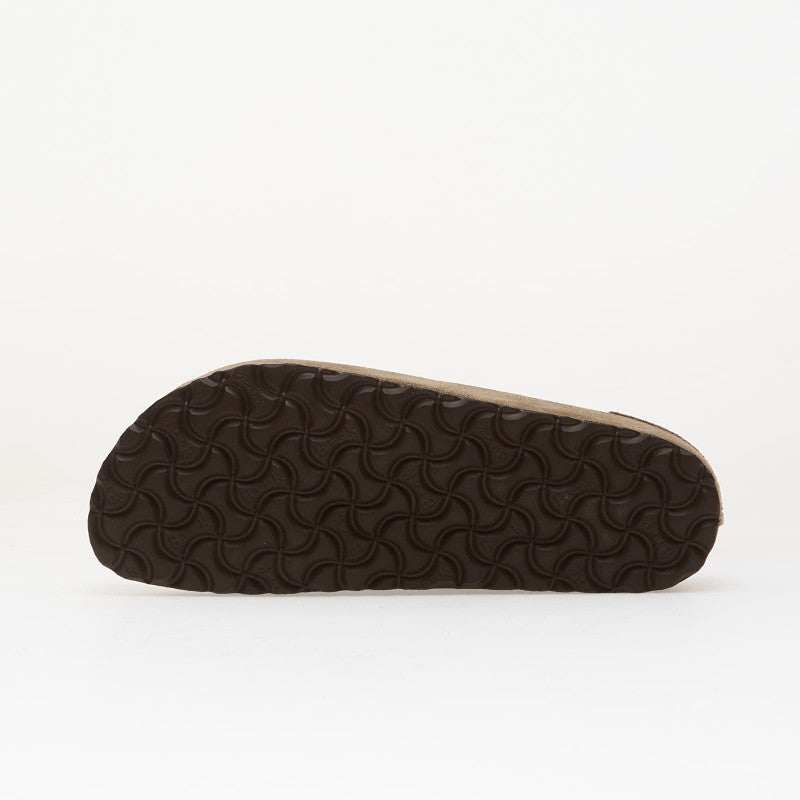 Birkenstock Naples Wrapped Suede Leather Taupe