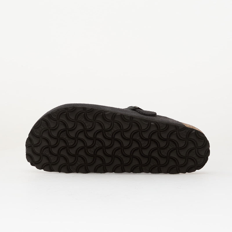 Birkenstock Boston Suede Leather Charcoal