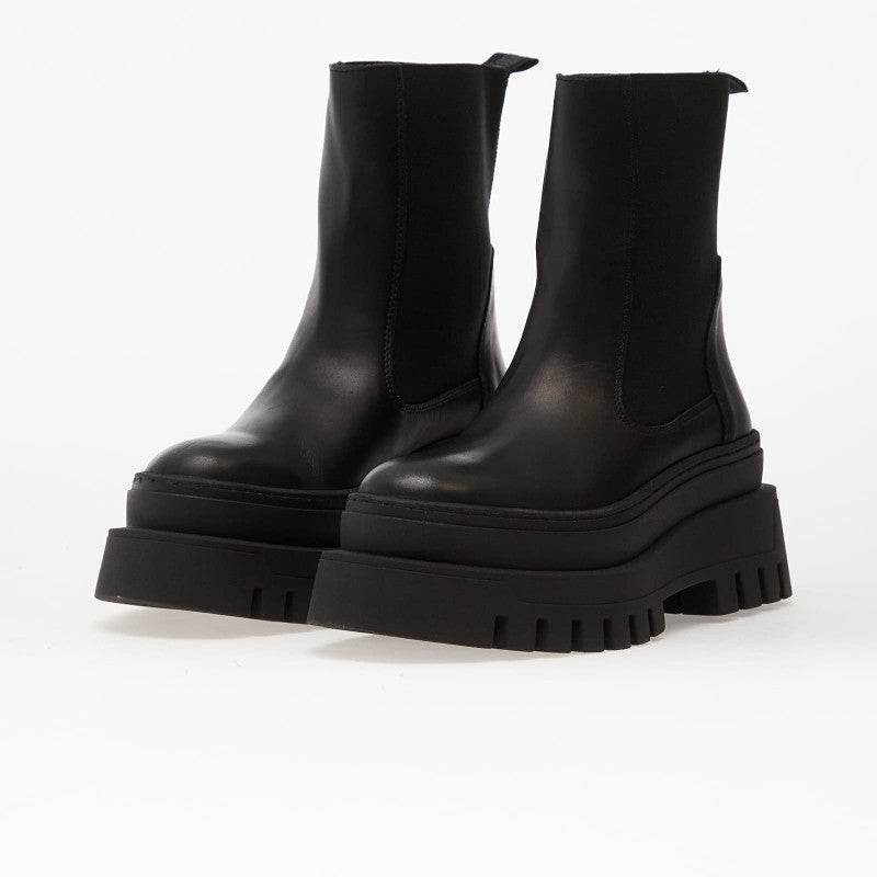 Steve Madden Cassandra Black Leather