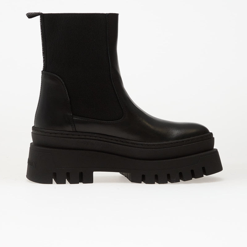 Steve Madden Cassandra Black Leather