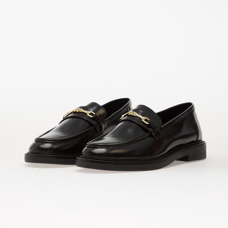Steve Madden Huddles Black Leather