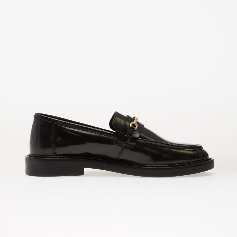 Steve Madden Huddles Black Leather
