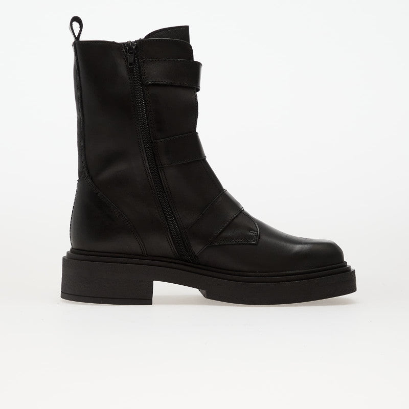 Steve Madden Clipper Black Leather