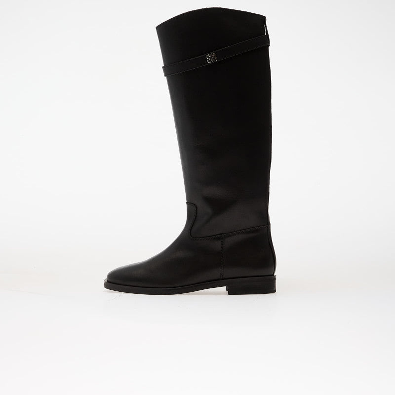Steve Madden Novi Black Leather