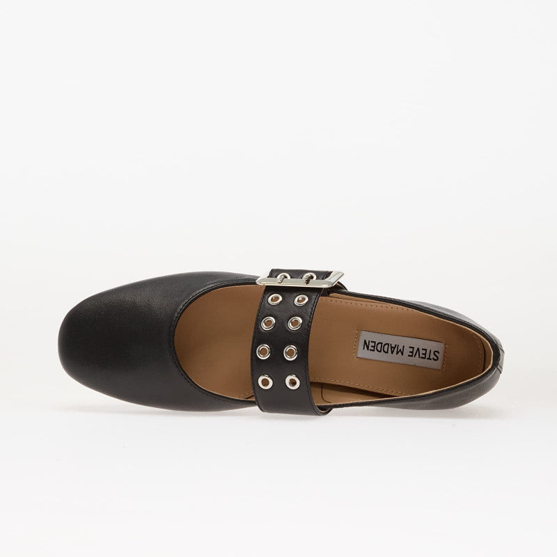 Steve Madden Atlantica Black Leat