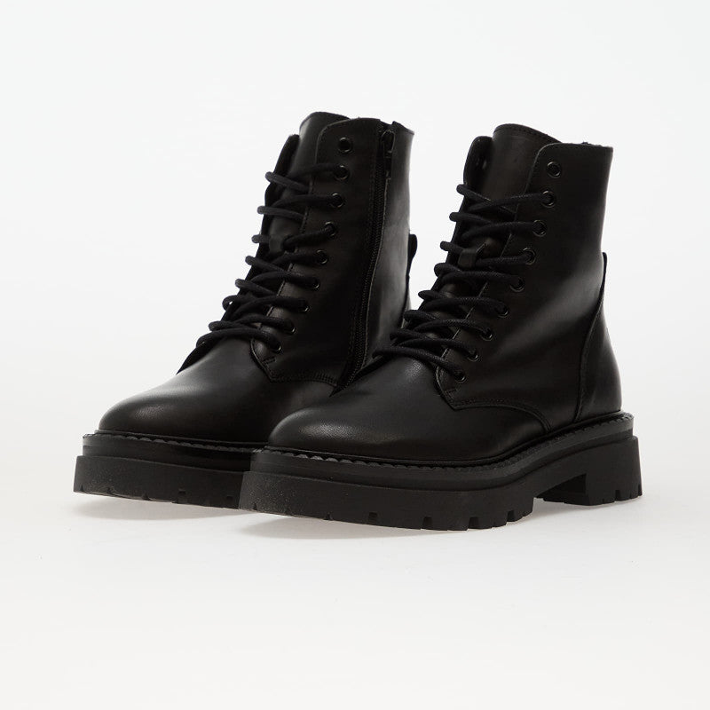 Steve Madden Klimb Black Leather