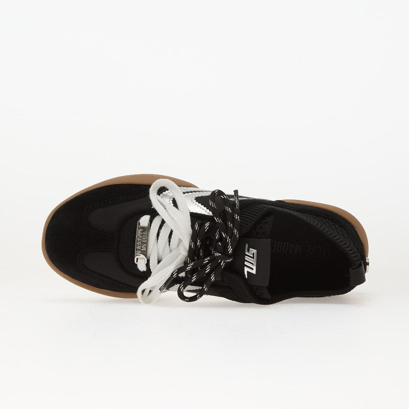 Steve Madden Biscotti-E Black/ Silver
