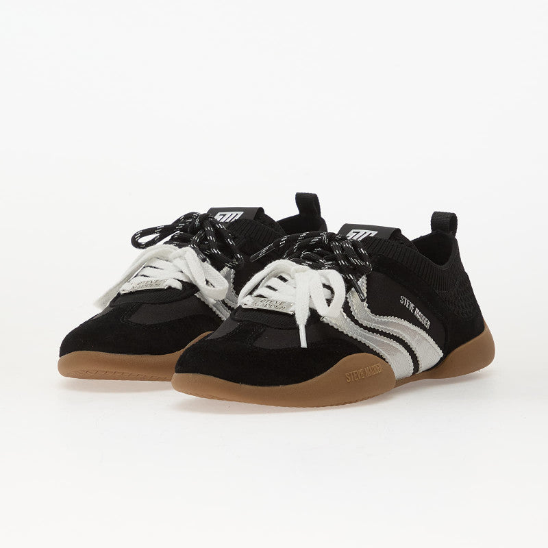 Steve Madden Biscotti-E Black/ Silver