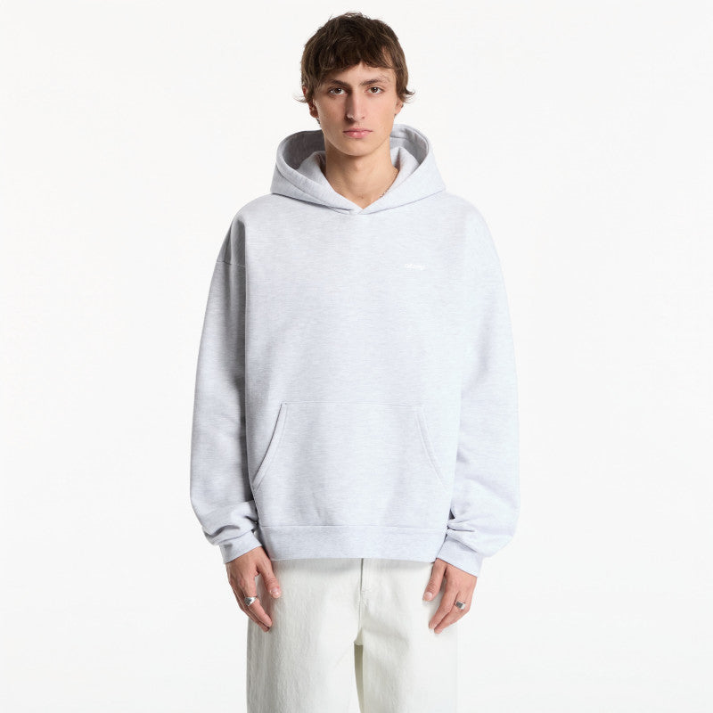Obey Intercontinental Extra Heavy Hood Ash Grey