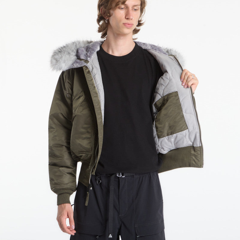 Alpha Industries 45/P Hooded Custom Mud Olive
