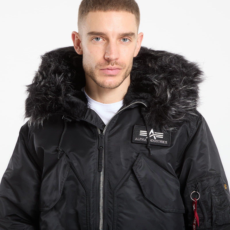 Alpha Industries 45P Hooded Custom Black