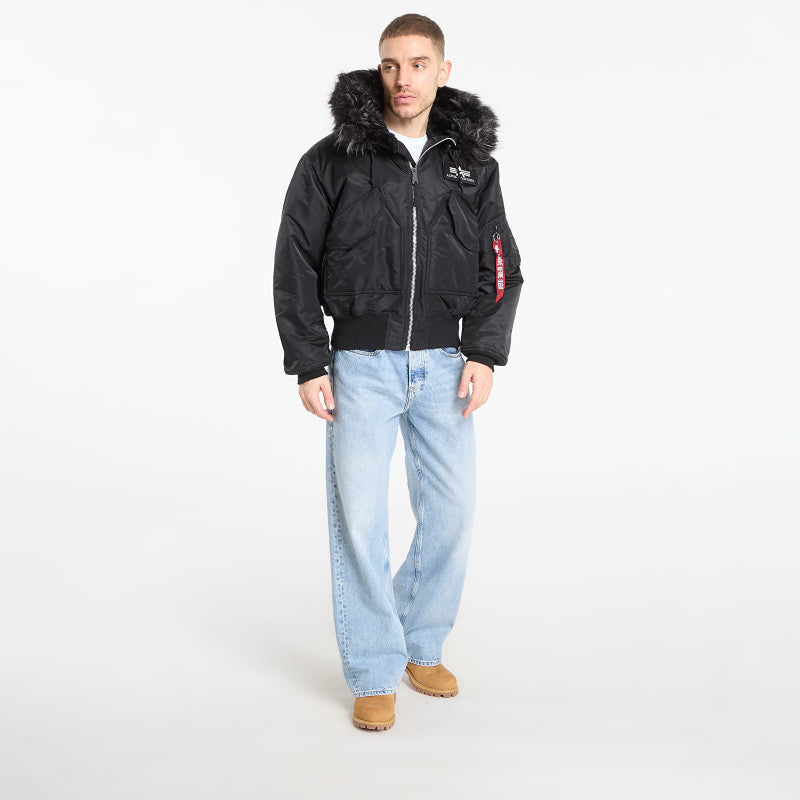 Alpha Industries 45P Hooded Custom Black