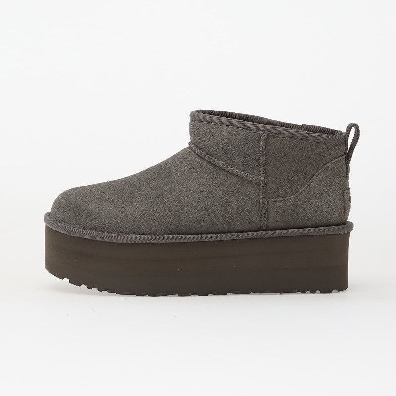 UGG Wmns Classic Ultra Mini Platform Charcoal