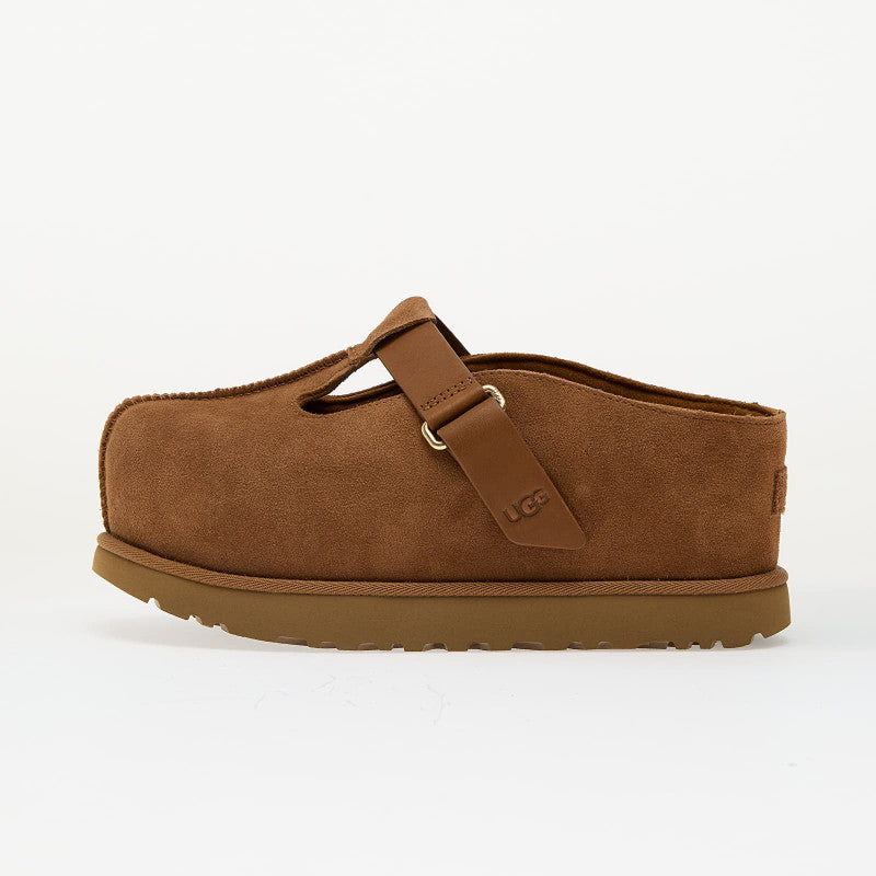 UGG Wmns Goldenstar Hi Clog Chestnut