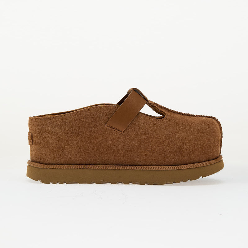 UGG Wmns Goldenstar Hi Clog Chestnut