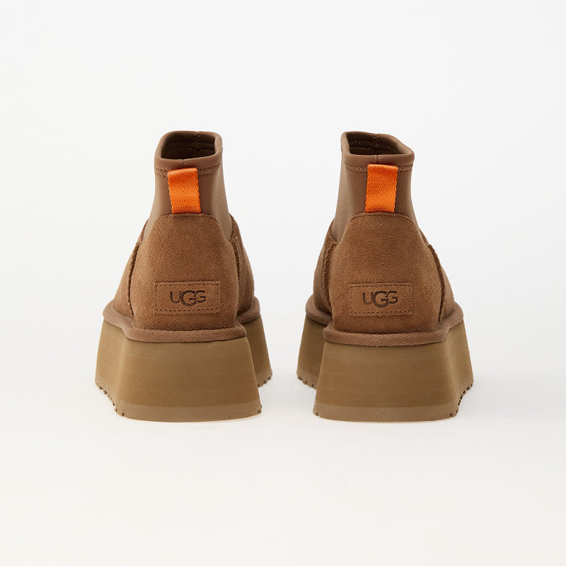 UGG Wmns Classic Mini Dipper Chestnut