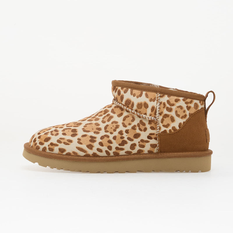 UGG Wmns Classic Ultra Mini Plains Felicity Leopard Jasmine