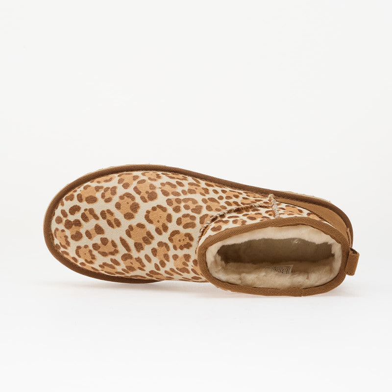 UGG Wmns Classic Ultra Mini Plains Felicity Leopard Jasmine