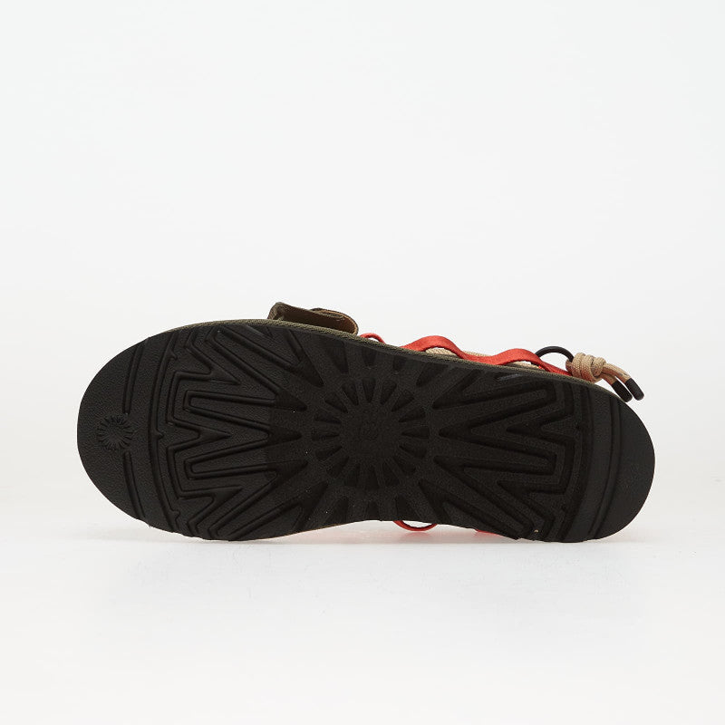 UGG M Tasman Wildwood Burtn Olive/ Red Pepper