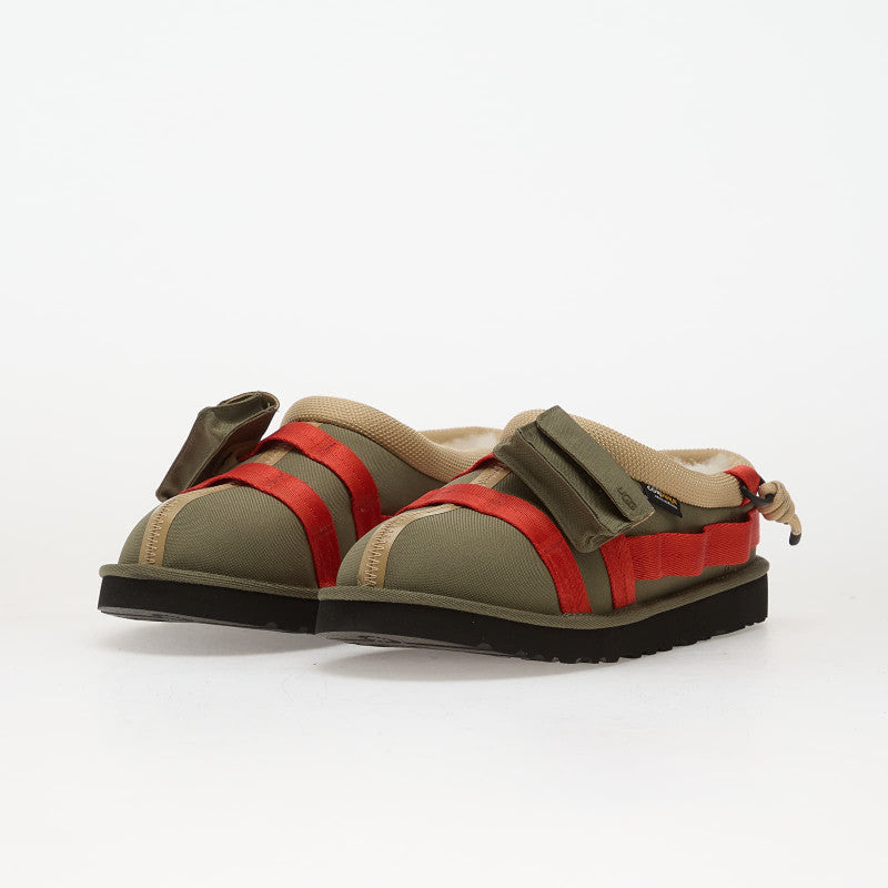 UGG M Tasman Wildwood Burtn Olive/ Red Pepper