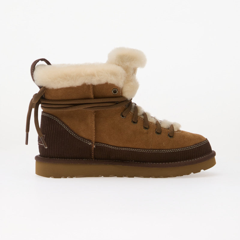 UGG Wmns Classic Heritage Lace-Up Chestnut