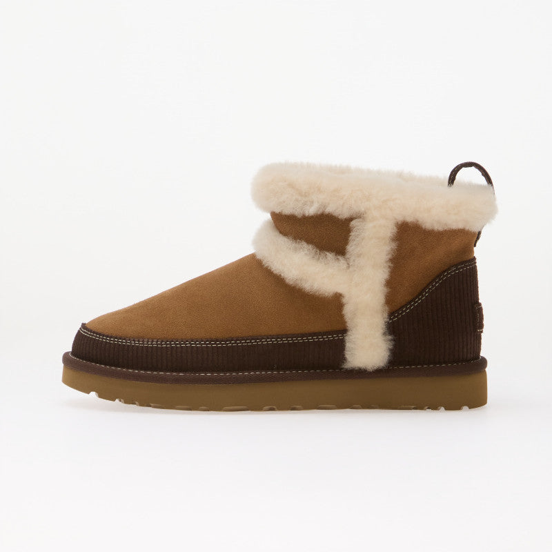 UGG Wmns Classic Mini Heritage Chestnut