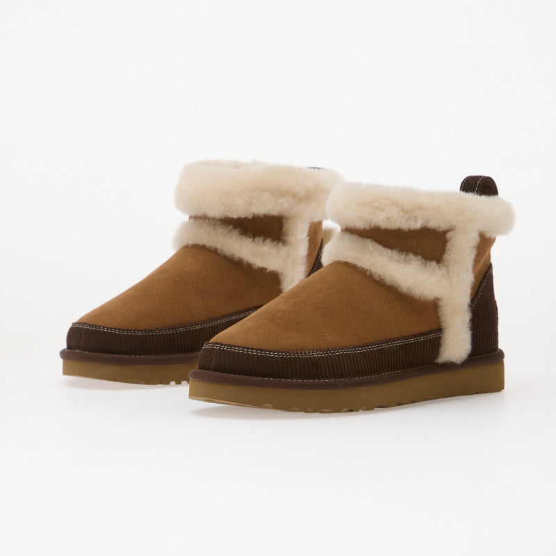 UGG Wmns Classic Mini Heritage Chestnut