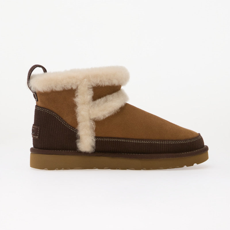 UGG Wmns Classic Mini Heritage Chestnut
