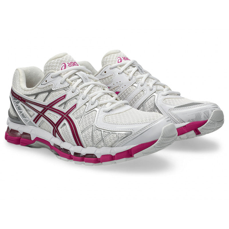 Asics GEL-Kayano 20 White/ Raspberry