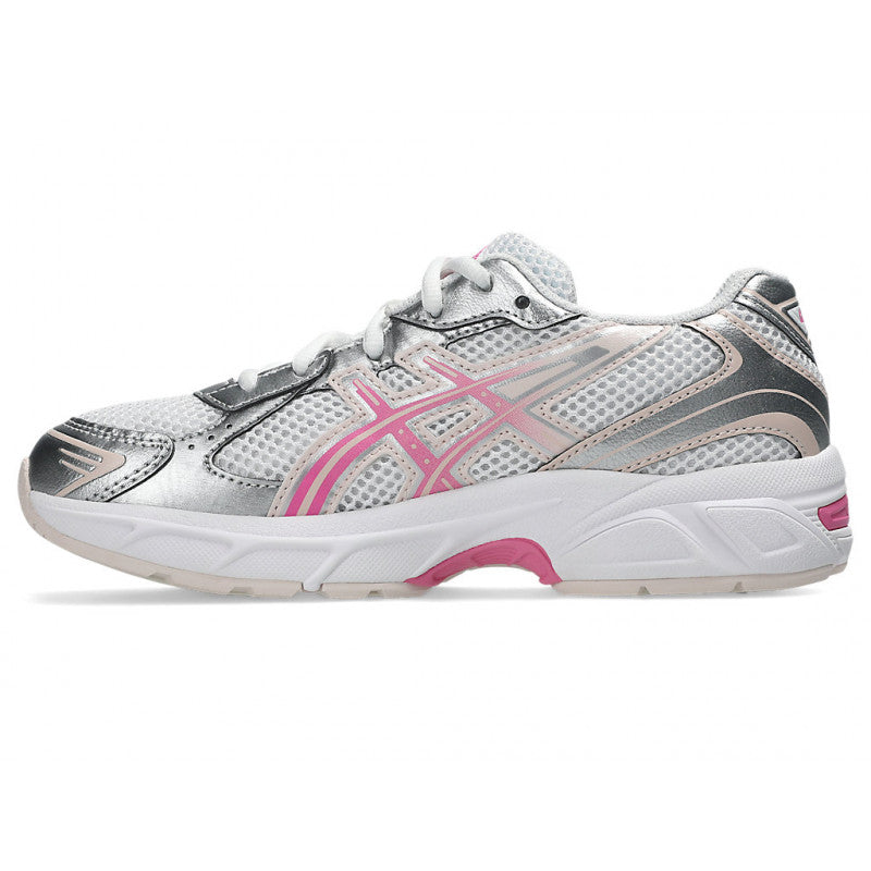 Asics Kids GEL-1130 GS White/ Dragon Fruit