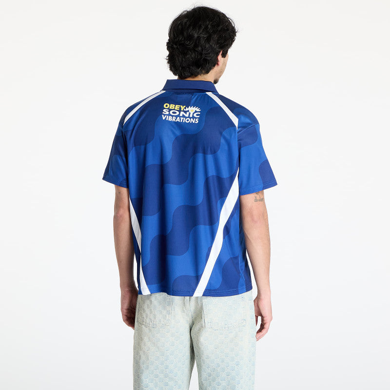 OBEY Soccer Jersey Blue Multi