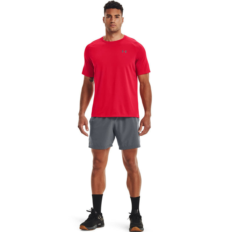 Under Armour Tech 2.0 SS Tee Red/ Graphite