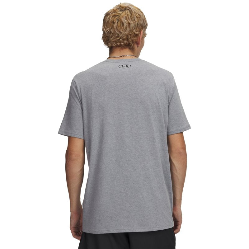 Under Armour Sportstyle Left Chest Short Sleeve T-Shirt Gray