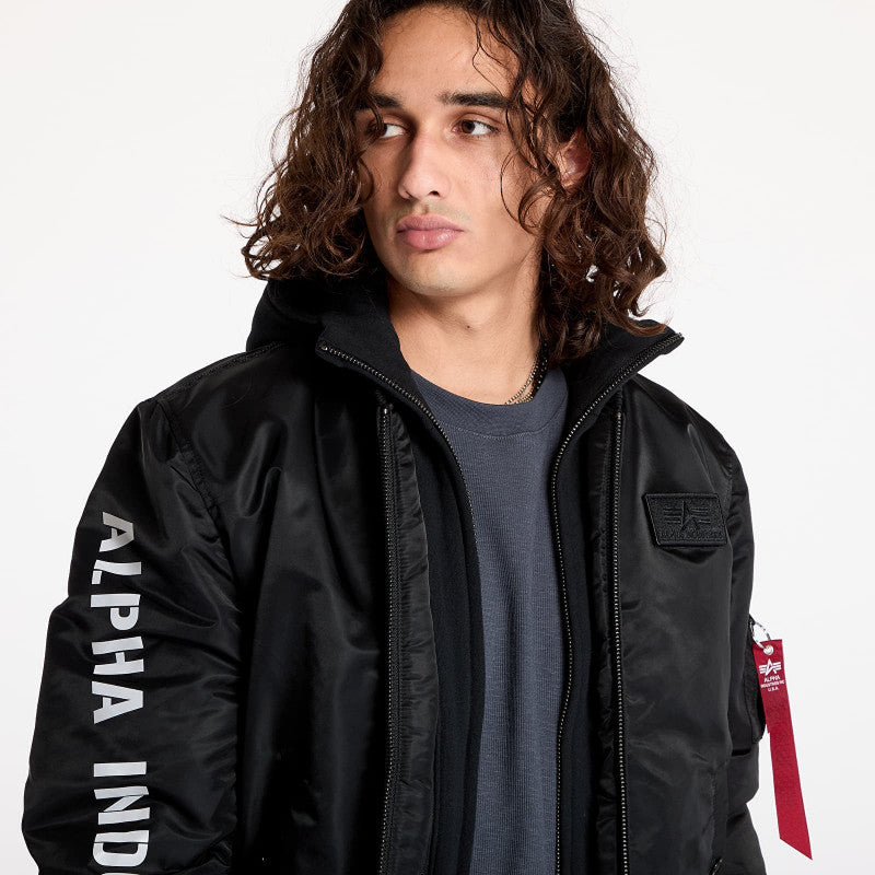 Alpha Industries MA-1 D-Tec SE Black/ Reflective