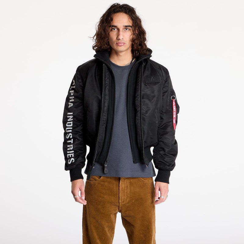 Alpha Industries MA-1 D-Tec SE Black/ Reflective