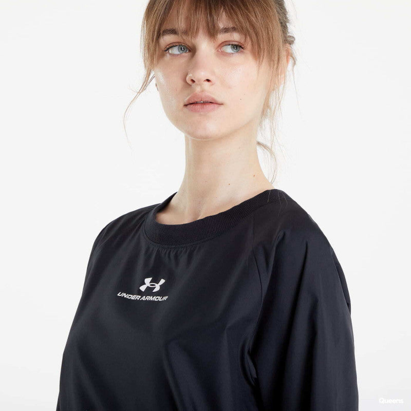 Under Armour Rush Woven Crew Black/ White