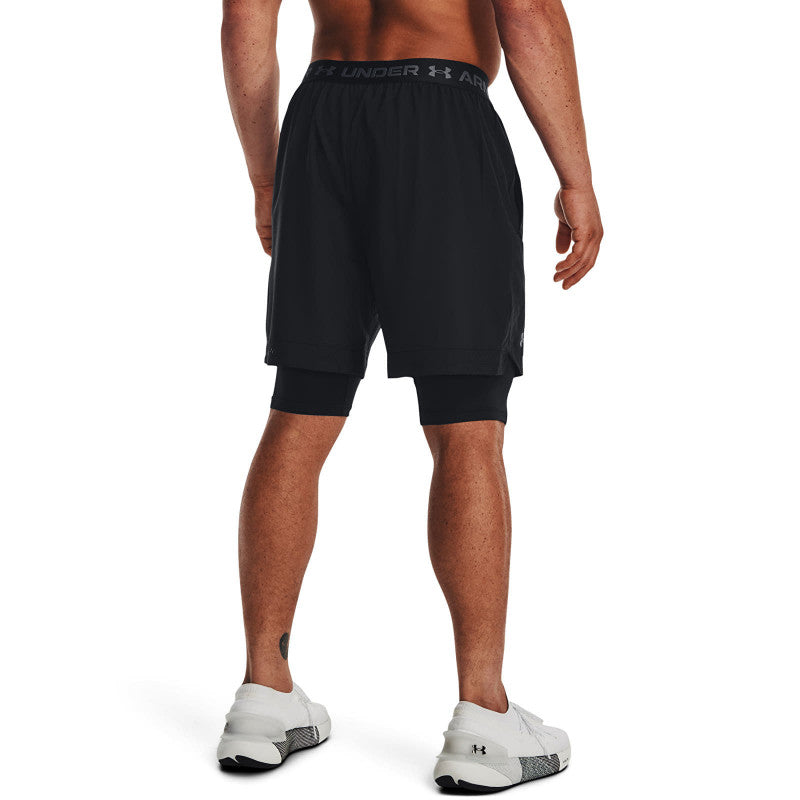 Under Armour Vanish Woven 2in1 Sts Black/ Black/ Pitch Gray