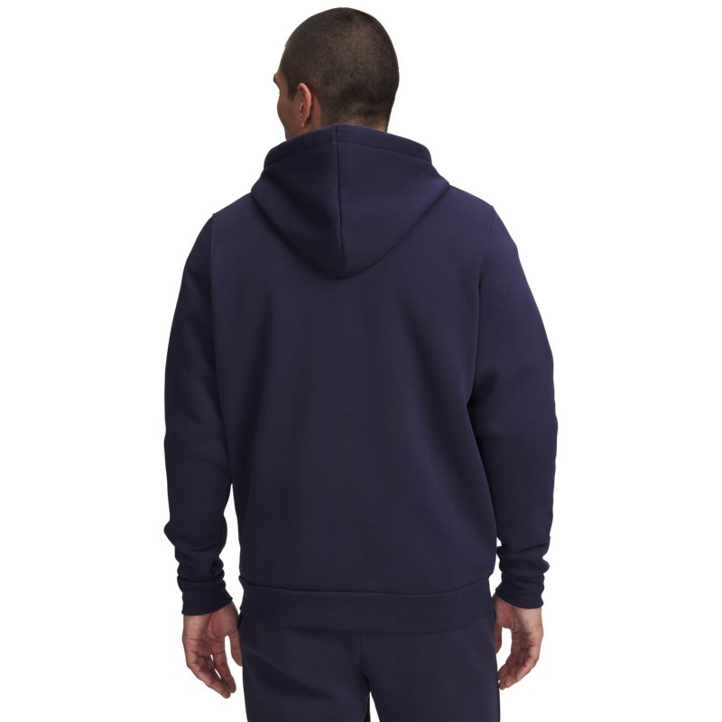 Under Armour Essential Fleece Fz Hood Midnight Navy